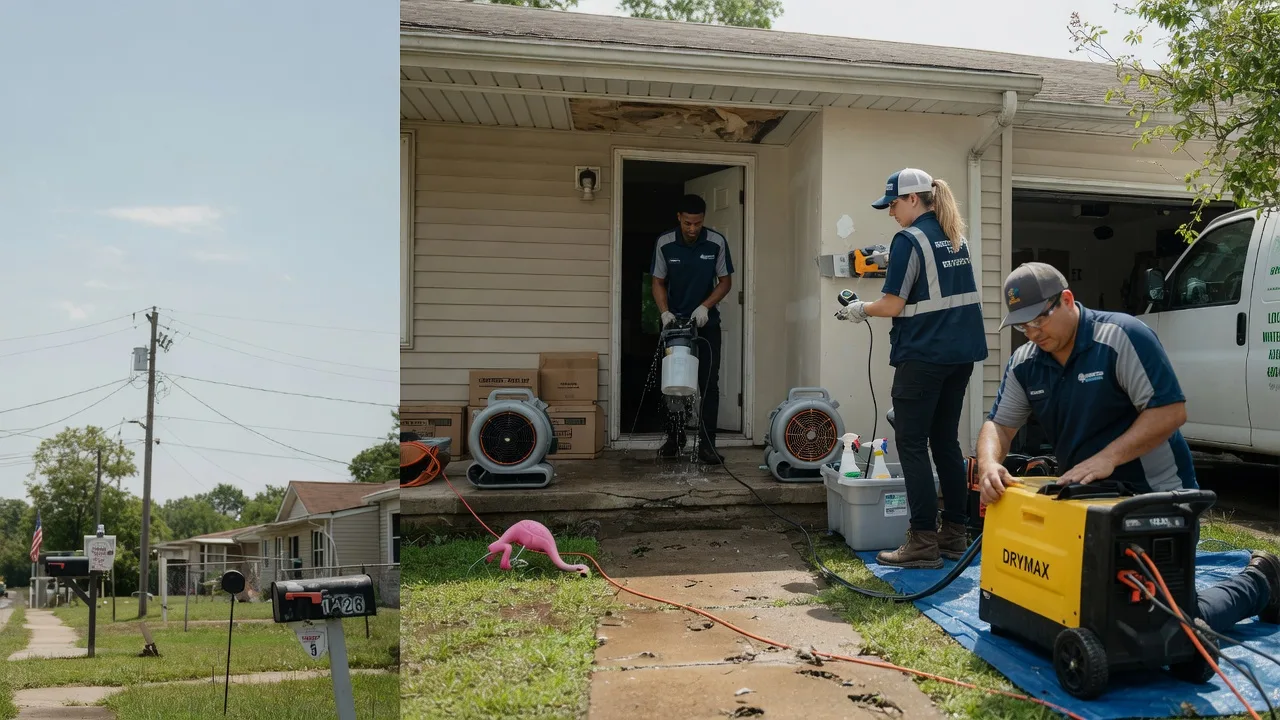 Storm Damage Water Removal in O Brien, TX near me